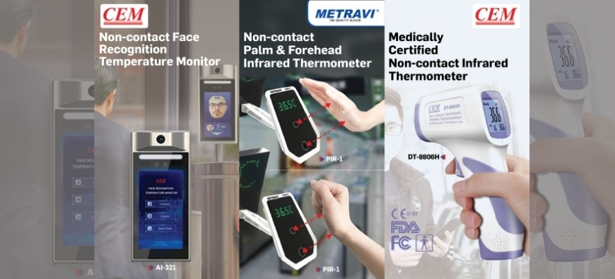 Growth of Contactless Technology during and post COVID-19 - non-contact instruments for human fever scanning