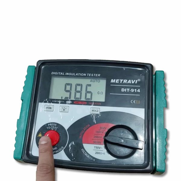DIT-914 Digital Insulation Tester Application is in varied industries