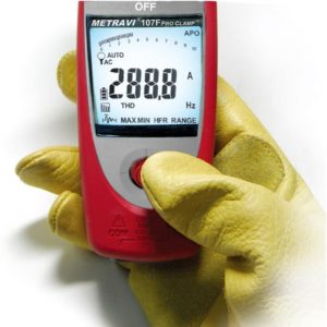 Metravi 107F Digital Clamp On Power Meter with harmonics