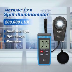 Metravi 1310 Digital Lux Meter