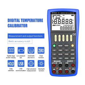 Metravi 14+ Universal Source Thermocouple Calibrator features and specifications