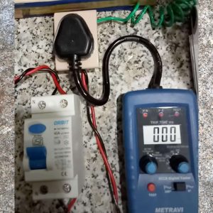 Using the Metravi 1810D ELCB RCCD Tester