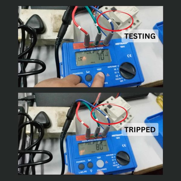 Metravi 1811 ELCB RCD TESTER