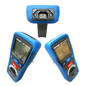 Metravi 1813 ELCB RCD Tester comes with in-built stand