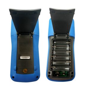 Metravi 1813 ELCB RCD Tester battery compartment and fuse case