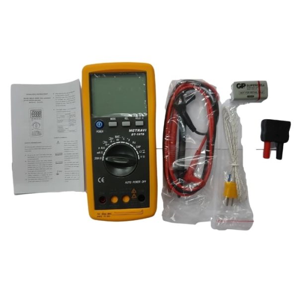 METRAVI DT-19TB Digital Multimeter product kit