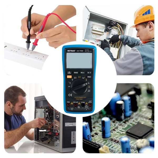 Metravi 23S-TRMS Digital Multimeter features and advantages