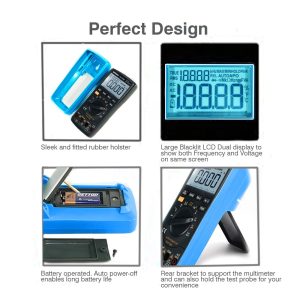 Metravi 23S-TRMS Digital Multimeter features and advantages - perfect design