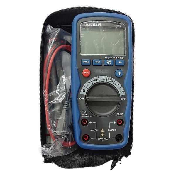 Metravi 460 Digital LCR Meter product kit