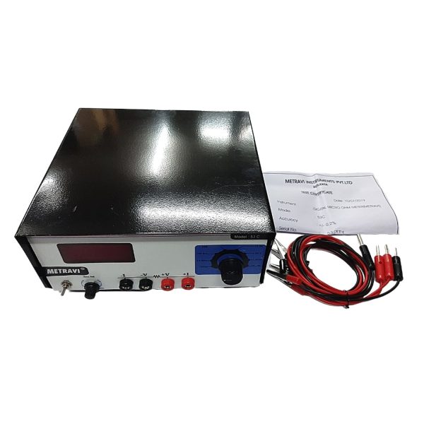 Metravi 53C 1A Micro Ohms Meter