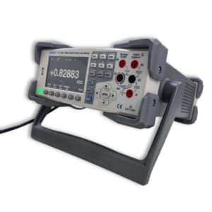 Metravi 55-TRMS Bench Top Digital Multimeter Side Angled View