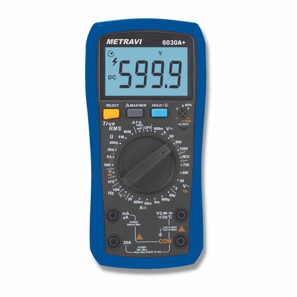 Metravi 6030A+ Digital TRMS Multimeter