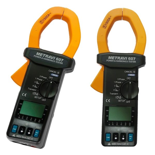 Metravi 607 Digital Clamp-on Power Meter