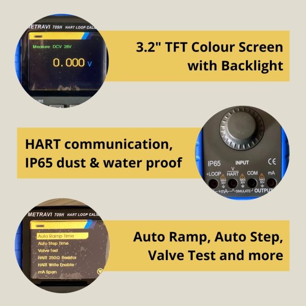 Metravi 709H Loop Calibrator with HART features
