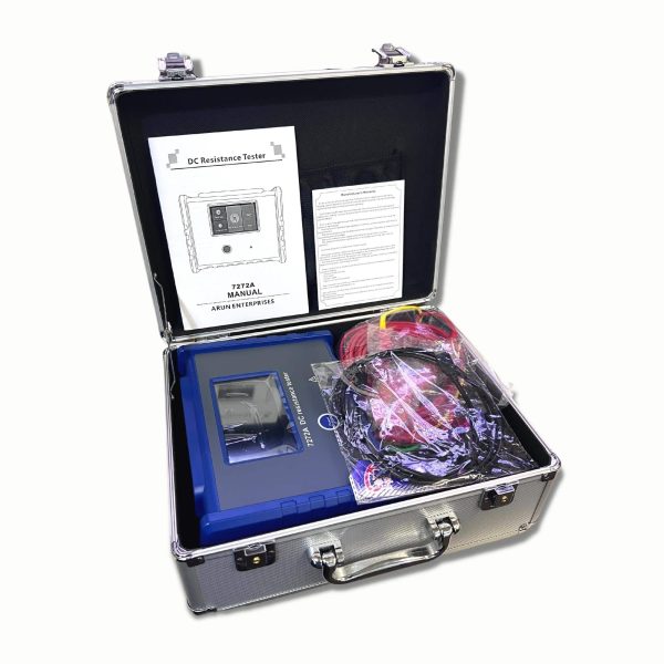 Metravi 7272A 10A Micro Ohms Meter product kit