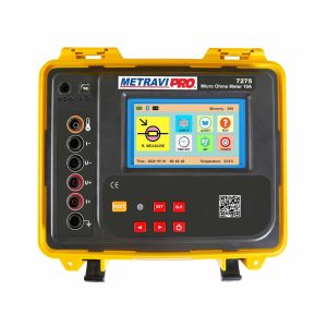 Metravi 7275 10A Digital Microohms Meter