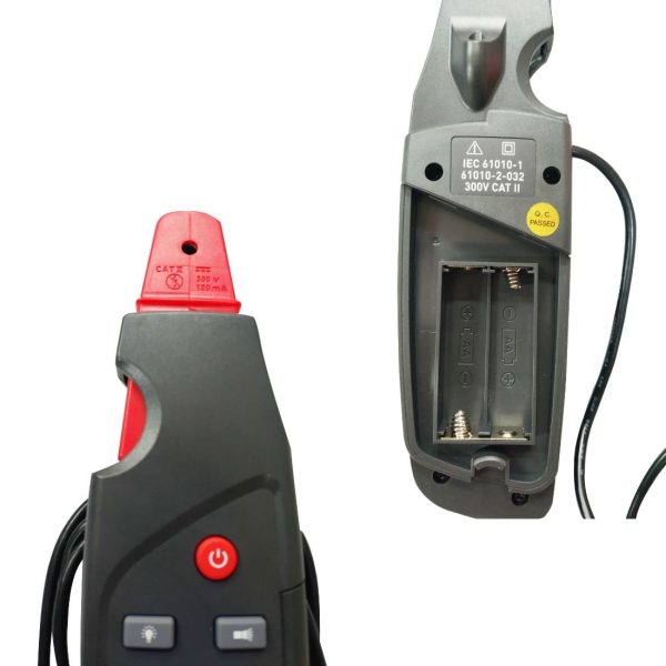 Metravi 771+ Digital Milliamp Clamp-on Process Meter product battery compartment and clamp head