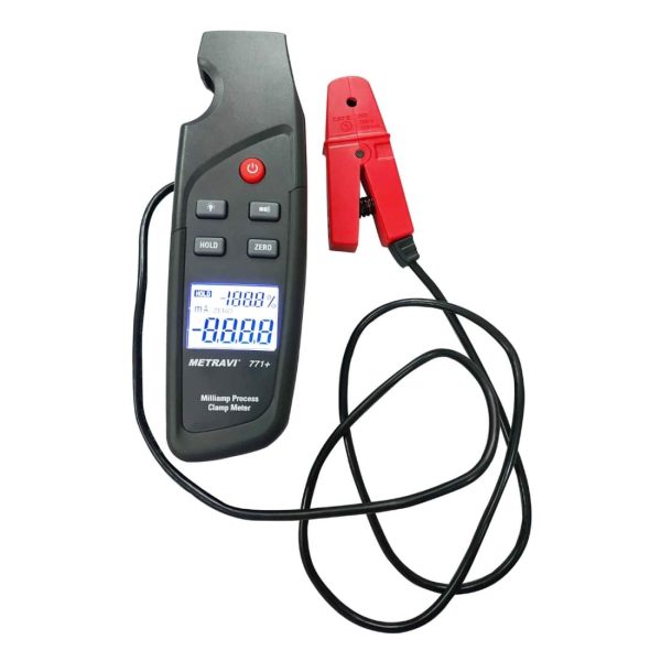 Metravi 771+ Digital Milliamp Clamp-on Process Meter with extendable clamp head