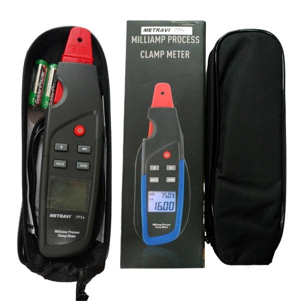 Metravi 771+ Digital Milliamp Clamp-on Process Meter product kit