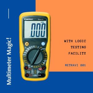Metravi 801 Digital Multimeter with logic testing