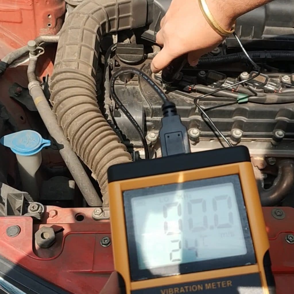 Using the Metravi 908 Portable Vibration Meter