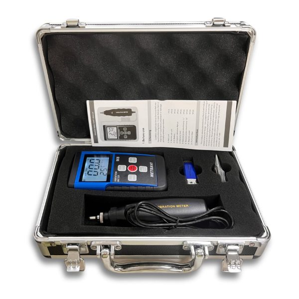 Metravi 908 Portable Vibration Meter Product Kit New 2024 - 1