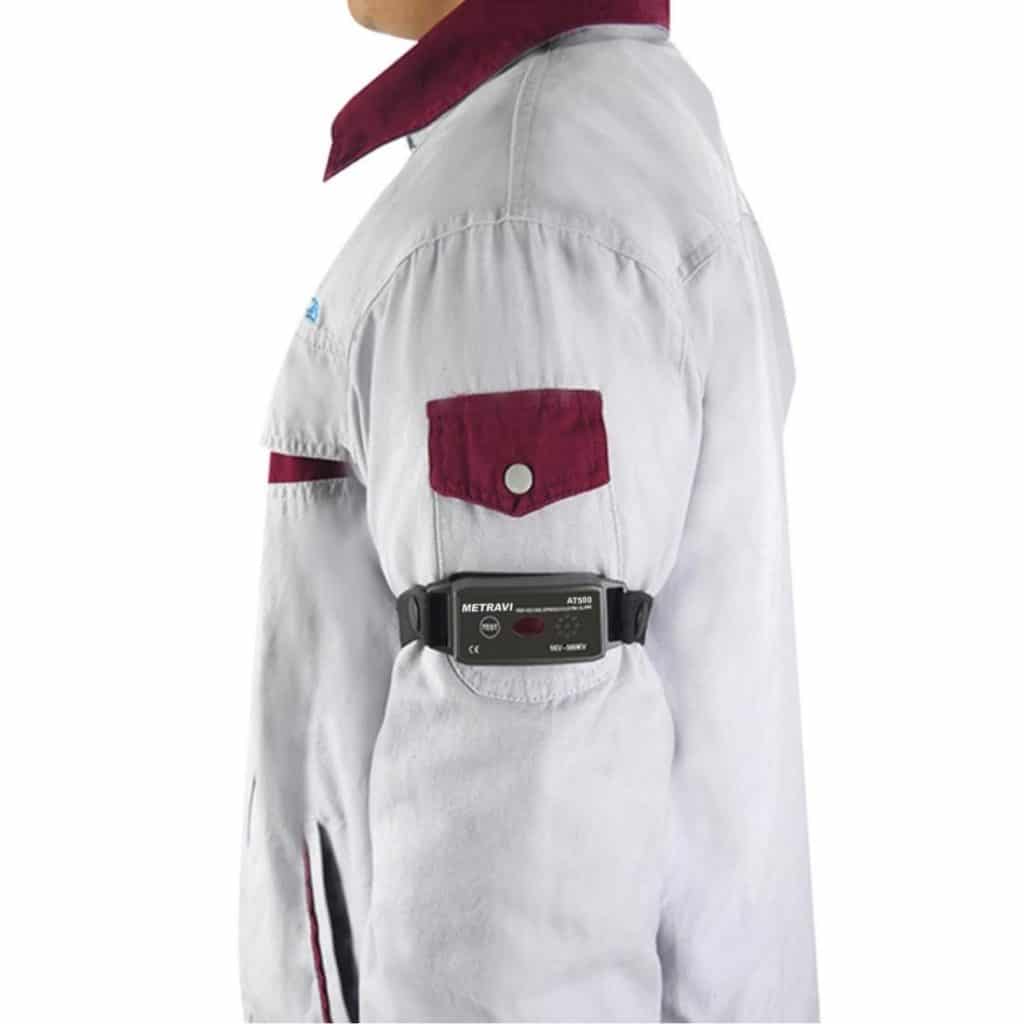 Metravi AT500 Non-contactHigh HL Voltage Approach Electric Alarm (Arm Type)
