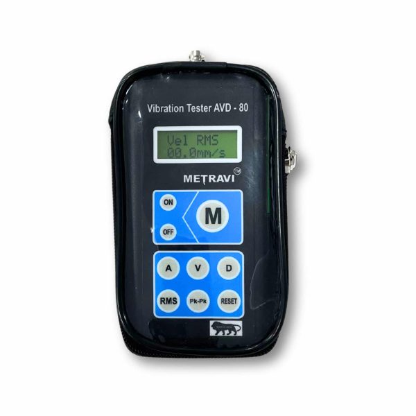 Metravi AVD-80 Vibration Tester in protective cover