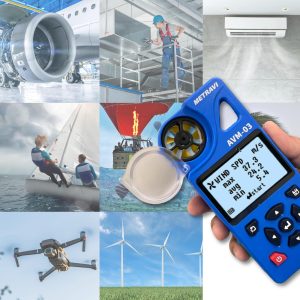 Metravi AVM-03 Multifunction Anemometer with Datalogger and WiFi USB Interface Applications