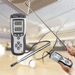 Metravi AVM-10 Hot Wire Anemometer with USB Interface applications