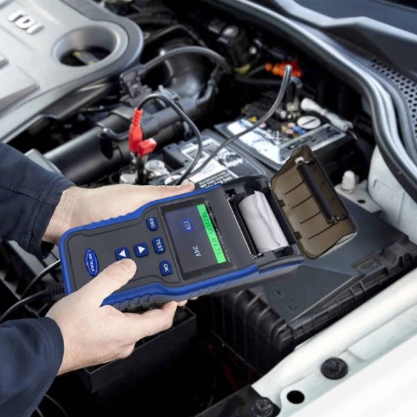 Metravi BT-900 Battery Analyser test batteries comprehensively