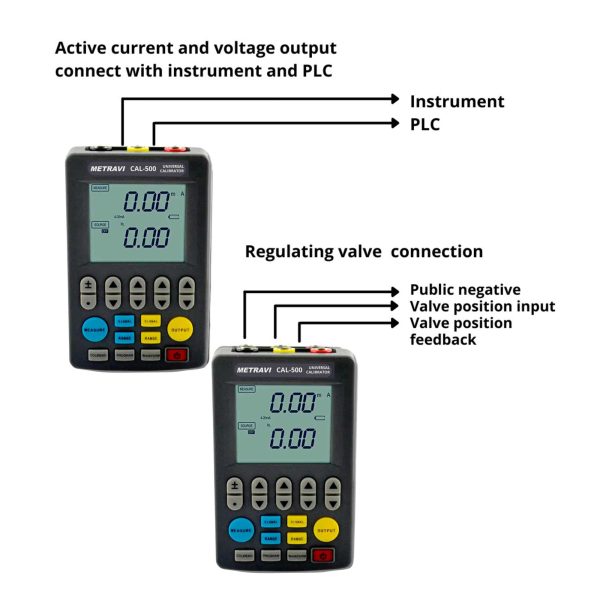 Metravi CAL-500 CAL-600 Universal Calibrator Application
