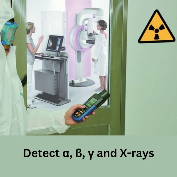 Metravi CEM DT-9501 Radiation Scanner can detect alpha, beta, gamma and x rays