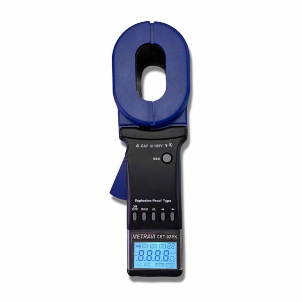 Metravi CET-02EX Explosion-proof Clamp-on Earth Resistance Tester