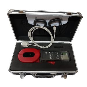 Metravi CET-03 Clamp On Ground Resistance Tester comes in a hard carry case with accessories