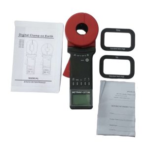 Metravi CET-04 Clamp On Ground Resistance Tester accessories and user manual
