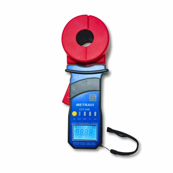 Metravi CET-04B Clamp-on Earth and Ground Resistance Tester with Bluetooth 1