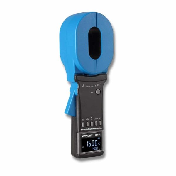 Metravi CET-09 Clamp-on Earth Resistance Tester with USB Interface