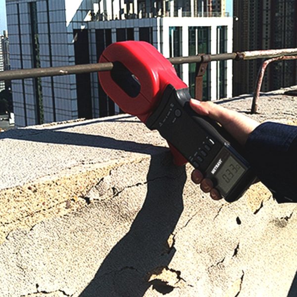 CET-02 Clamp On Ground Resistance Tester