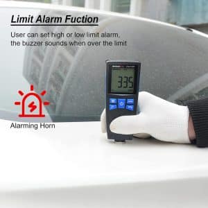Metravi CTG-11 ECO Coating Thickness Gauge Alarm Function