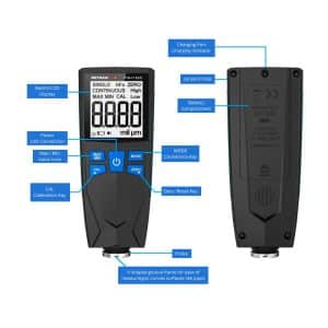 Metravi CTG-11 ECO Coating Thickness Gauge features and functions