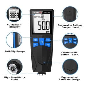 Metravi CTG-11 ECO Coating Thickness Gauge Application Image features and functions