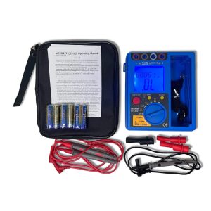 Metravi DIT-322 Digital Insulation Tester with Carry Case and accessories