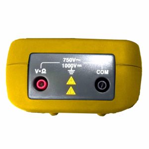 Metravi DIT-912 Digital Insulation Tester connectors and jacks