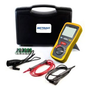 Metravi DIT-912 Digital Insulation Tester Product kit with accessories
