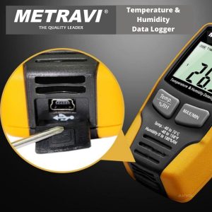 Metravi DL-TH-01 Temperature & Humidity Data Logger with USB PC Interface