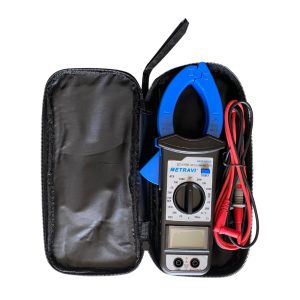 Metravi DT-1150 Digital AC Clamp Meter product kit & accessories