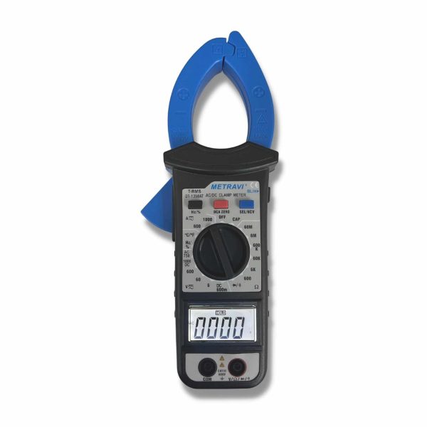 Metravi DT-1350AT Digital TRMS ACDC 6000 Clamp Meter