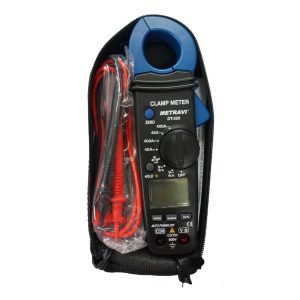 Metravi DT-325 Digital AC DC Clamp Meter product kit