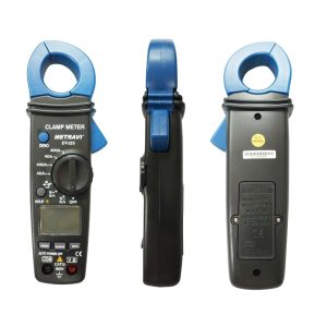 Metravi DT-325 Digital AC DC Clamp Meter product image front, back and side
